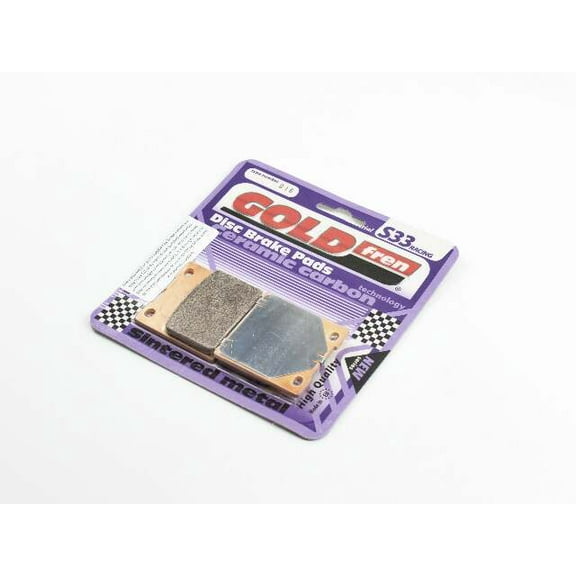 Brake Pads Racing Ceramic Carbon Goldfren S33-016 (EBC FA63 FA161)