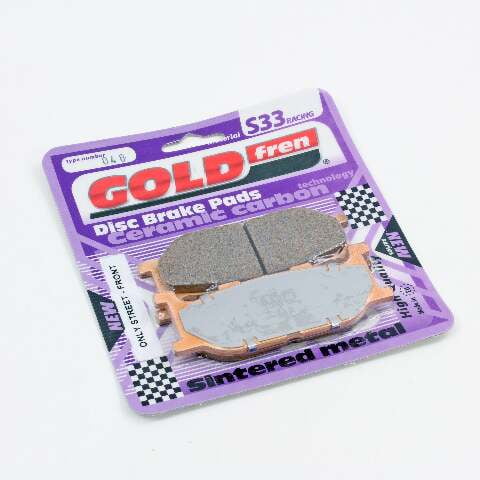 Brake Pads Racing Ceramic Carbon Goldfren S33-048 (EBC FA179)