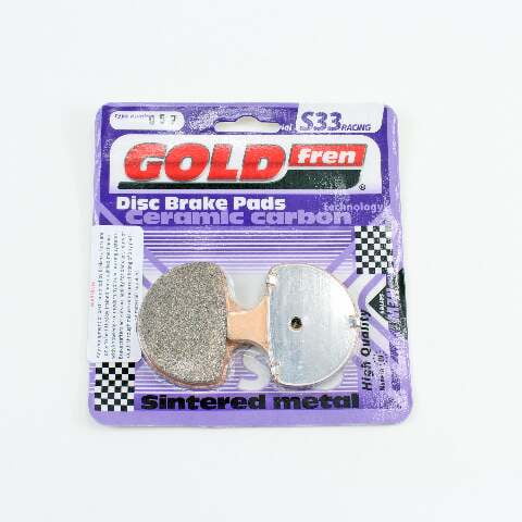 Brake Pads Racing Ceramic Carbon Goldfren S33-057 (EBC FA94)