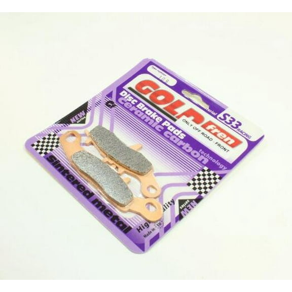 Brake Pads Racing Ceramic Carbon Goldfren S33-108 (EBC FA258)