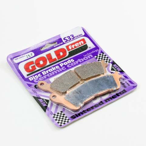 Brake Pads Racing Ceramic Carbon Goldfren S33-257 (EBC FA388HH)