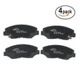 thumbnail image 1 of Brake Pads, STP1390 4 Pcs Ceramic Front Disc Brake Pads Set with Steel Hardware Kits, 1 of 9