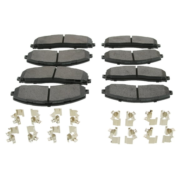 Brake Pads fit Ford F-350 Super Duty 13-22 Front & Rear DC3Z-2001-E DC3Z-2200-D