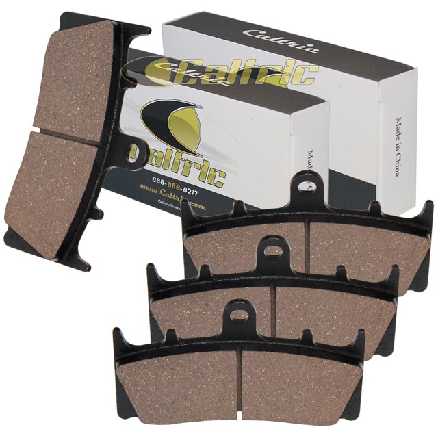 Caltric Semi-Metallic Front Brake Pads – Kawasaki VN1500 Vulcan 1500 Mean Streak 2002-2003