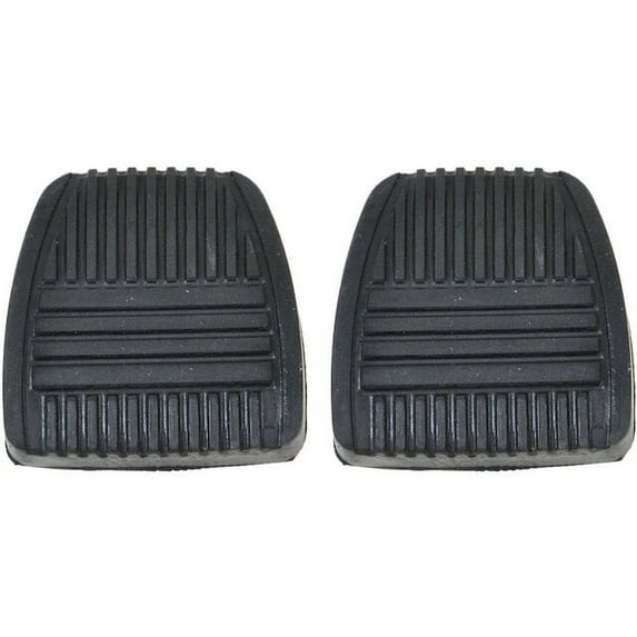 Brake Pedal / Clutch Pedal Pad Set 2 Piece - Compatible with 1981 - 1984 Toyota Starlet 1982 1983