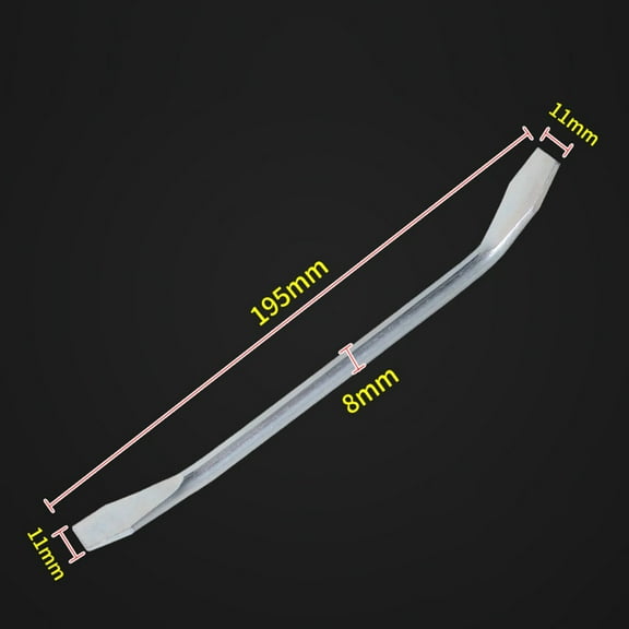 Brake Regulator Removal Small Steel Pry Bar Flat Tip Garage Workshop Tool Auto Accessories