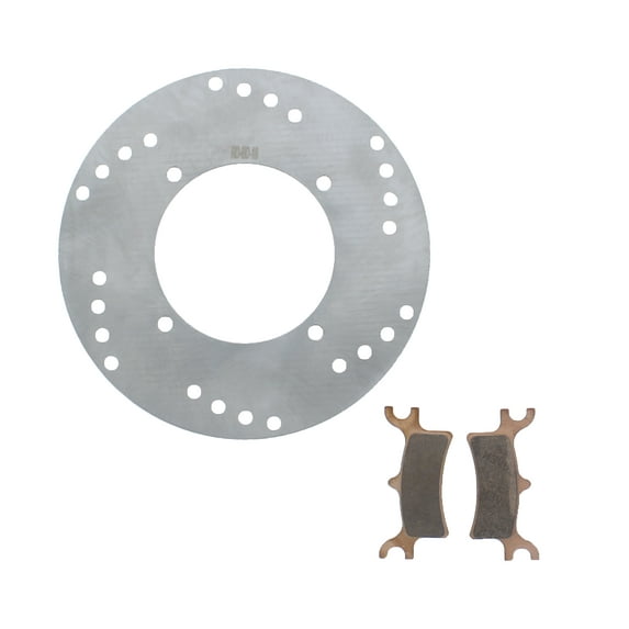 Brake Rotor & Brake Pads for Polaris Sportsman 700 2002 - 2006 Rear Brakes