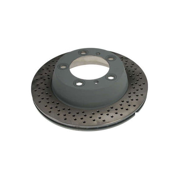 Brake Rotor - Compatible with 2017 - 2025 Porsche 718 Boxster 2018 2019 2020 2021 2022 2023 2024