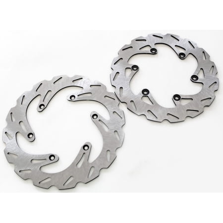 Brake Rotor Discs fits Yamaha YZ250 2001 Front and Rear RipTide Stainless Steel