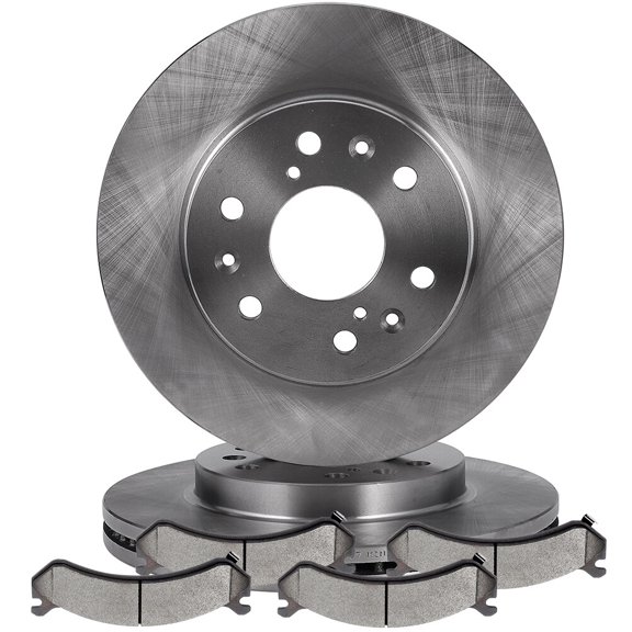 Brake Rotor and Pad SCITOO Front Brakes Rotors and Ceramic Pads fit for Cadillac Escalade for Chevy Silverado 1500 Suburban Tahoe 14-16 for GMC Sierra 1500 16 for GMC Yukon 15-16 for GMC Yukon XL