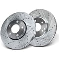 thumbnail image 1 of Brake Rotor Set 2 - Compatible with 1999 - 2003 Mercedes-Benz CLK430 Base 4.3L V8 GAS 2000 2001 2002, 1 of 2
