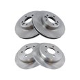 thumbnail image 1 of Brake Rotor Set 4 Piece - Compatible with 1998 - 2002 Lincoln Town Car 1999 2000 2001, 1 of 2