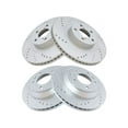 thumbnail image 1 of Brake Rotor Set 4 Piece - Compatible with 2003 - 2006, 2008 - 2013 Porsche Cayenne 4.8L V8 2004 2005 2009 2010 2011 2012, 1 of 2
