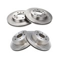 thumbnail image 1 of Brake Rotor Set 4 Piece - Compatible with 2007 - 2013 Chevy Avalanche 2008 2009 2010 2011 2012, 1 of 2
