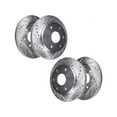 thumbnail image 1 of Brake Rotor Set - Compatible with 2002 - 2005 GMC Envoy 2003 2004, 1 of 2