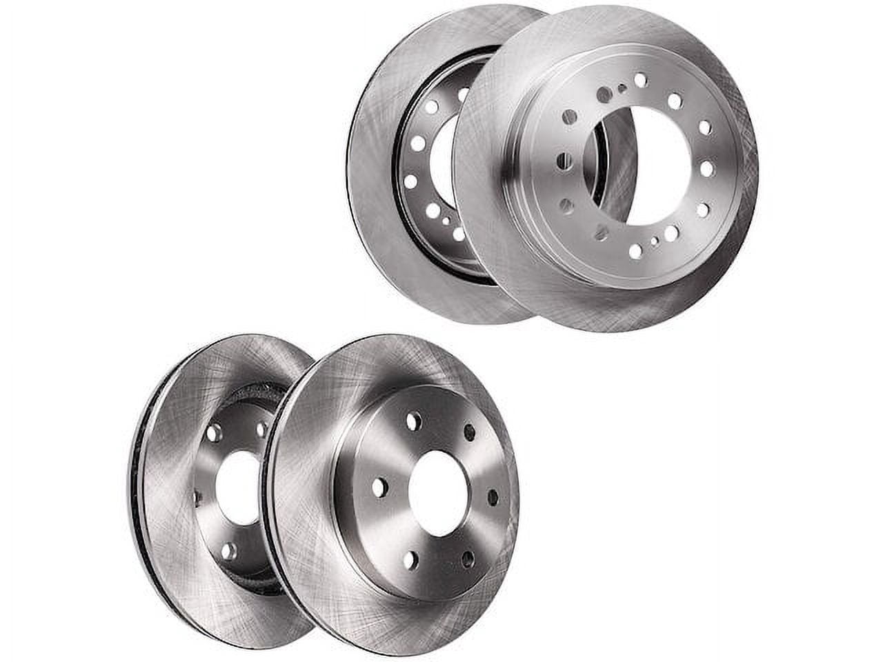 Brake Rotor Set - Compatible with 2003 - 2009 GX470 Base 2004 2005 2006 ...
