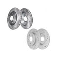 thumbnail image 1 of Brake Rotor Set - Compatible with 2011 - 2015 Honda CR-Z 2012 2013 2014, 1 of 2