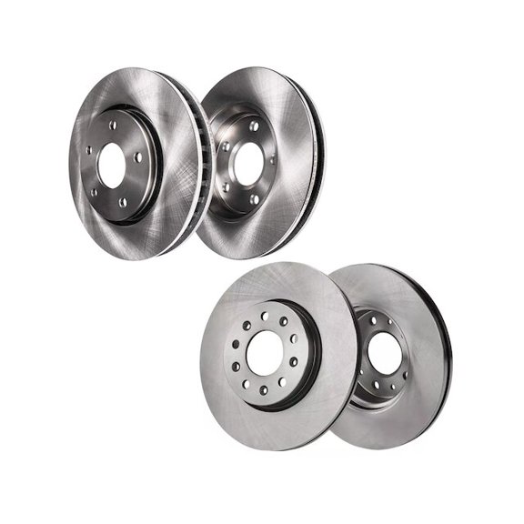 Brake Rotor Set - Compatible with 2020 - 2023 Cadillac CT4 2021 2022