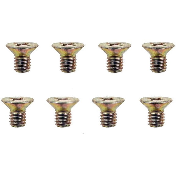 Brake Rotor Set Screw - Compatible with 1980 - 2019 Honda Civic 1981 1982 1983 1984 1985 1986 1987 1988 1989 1990 1991 1992 1993 1994 1995 1996 1997 1998 1999 2000 2001 2002 2003 2004 2005 2006