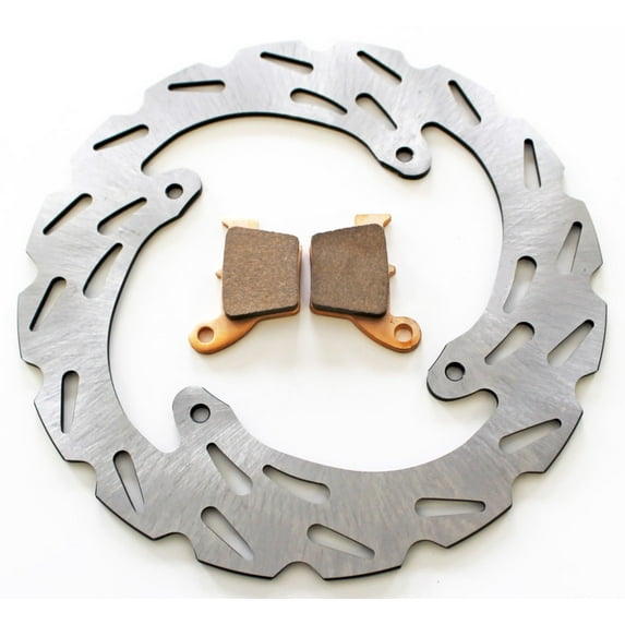Brake Rotor and Brake Pads for Honda CRF250R 2004 - 2016 Rear RipTide