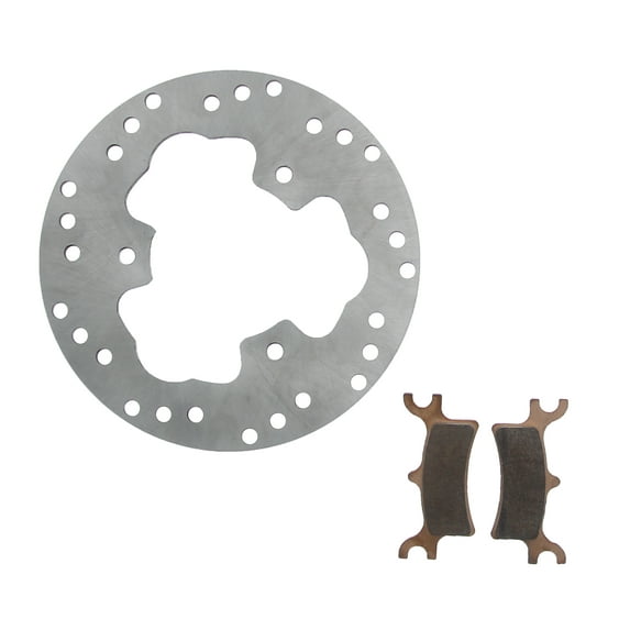 Brake Rotor and Brake Pads for Polaris Trail Blazer 330 2010 - 2013 Rear Brakes