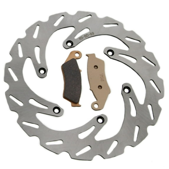 Brake Rotor and Brake Pads for Yamaha WR426F 2001 2002 Front Brakes RipTide