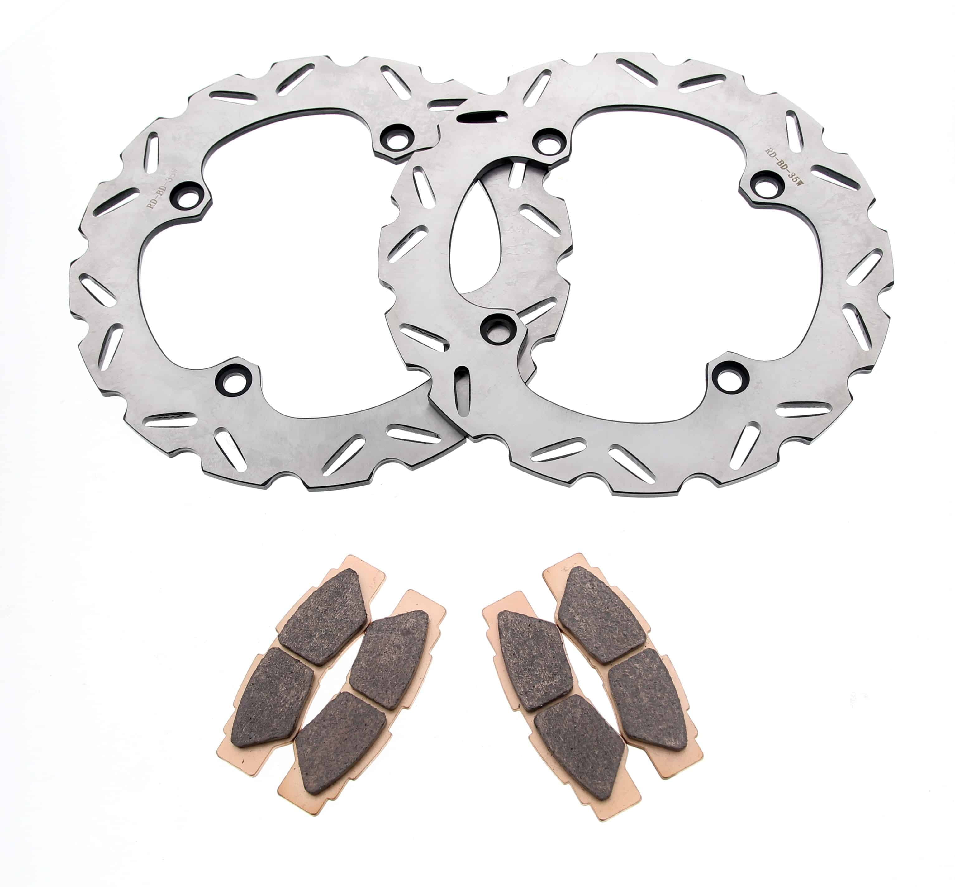 Brake Rotor and Brake Pads for Yamaha YXZ1000 R 2019 Rear by Race