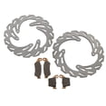 thumbnail image 1 of Brake Rotors & Brake Pads fit Honda CR125R CR125 2002-2007 Front & Rear RipTide, 1 of 7