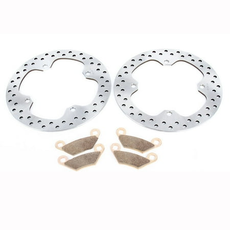 Brake Rotors & Brake Pads fit Polaris Sportsman 850 High Lifter 2016 - 2026 Rear