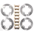 thumbnail image 1 of Brake Rotors & Brake Pads for Polaris RZR S 1000 2016 2017 Front & Rear MudRat, 1 of 5