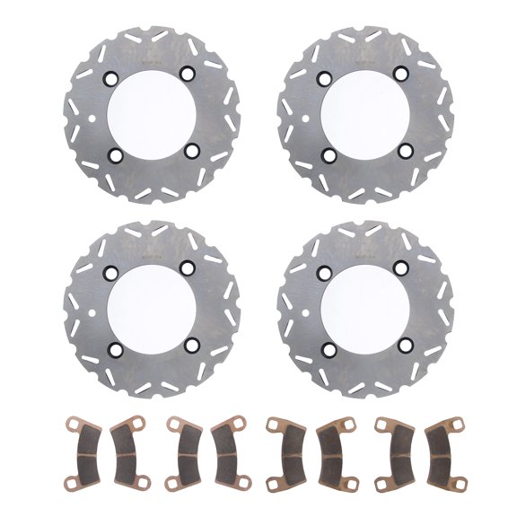 Brake Rotors & Brake Pads for Polaris RZR Trail S 900 2021 Front & Rear RipTide