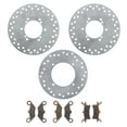 thumbnail image 1 of Brake Rotors Brake Pads for 2004 Polaris Sportsman 400 4x4 Front Rear, 1 of 5