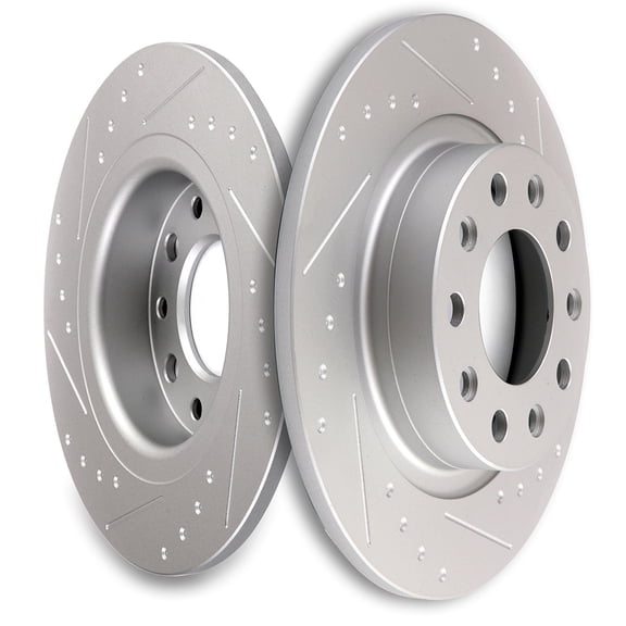 Brake Rotors,CCIYU Premium Performance Rear Brake Rotor fit for 07-09 for Hyundai Entourage,07-09 13-16 for Hyundai Santa Fe,13-16 for Hyundai Santa Fe XL,06-12 14 for Kia Sedona