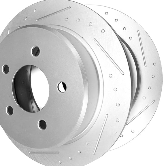 Brake Rotors,CCIYU Premium Performance Rear Brake Rotor fit for 2001-2007for Chrysler Town & Country,2001-2007for Dodge Caravan,2001-2007for Dodge Grand Caravan
