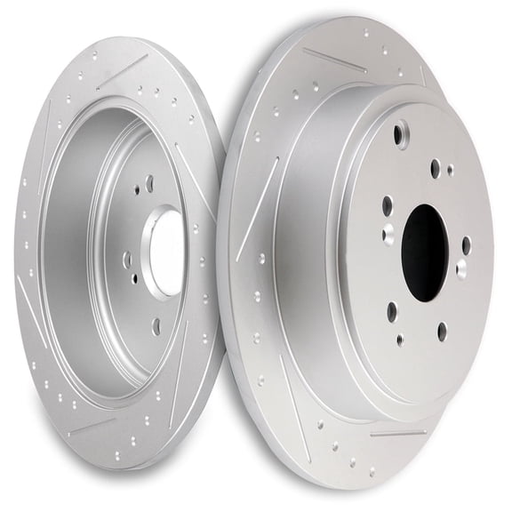 Brake Rotors,CCIYU Premium Performance Rear Brake Rotor fit for 2001-2006 for Acura MDX,2003-2008 for Honda Pilot