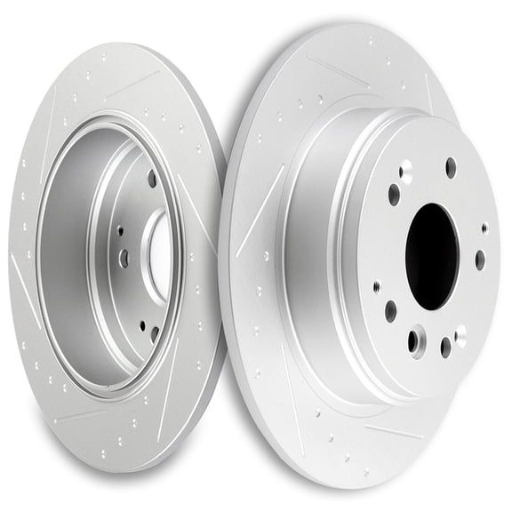 Brake Rotors,CCIYU Premium Performance Rear Brake Rotor fit for 2004-2008 for Acura TL,2003-2011 for Honda Element