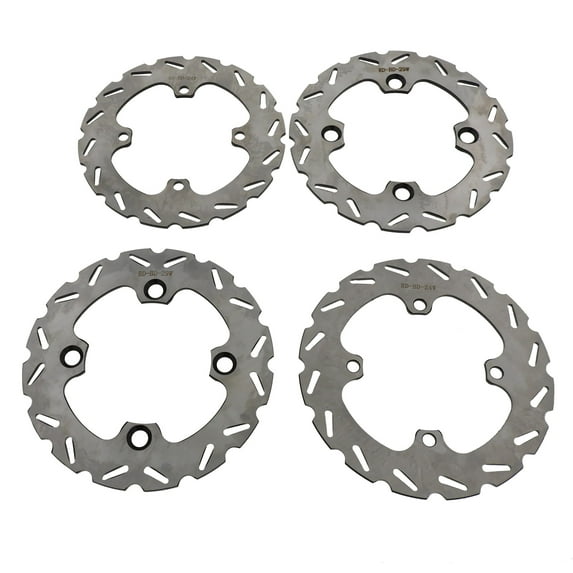 Brake Rotors Discs fit Polaris RZR 570 2014 - 2021 Front and Rear RipTide