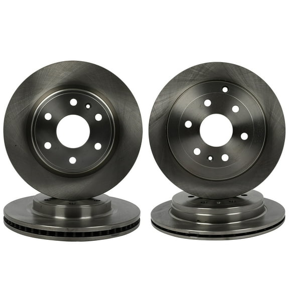 Brake Rotors Kits,ECCPP 2pcs Front and 2pcs Rear Brake Discs Rotors Brakes Kits fit For Buick Enclave For Chevrolet Traverse For GMC Acadia For GMC Acadia Limited For Saturn Outlook 2007-2017