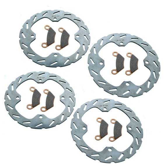 Brake Rotors & Pads Polaris Sportsman XP 1000 Ultimate Trail 22-23 Front & Rear