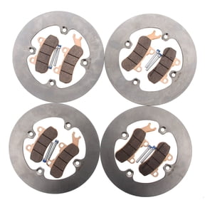 Brake Rotors & Pads fit Can-Am Commander 1000 XT 2021 - 2023 Front & Rear MudRat