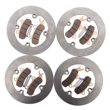 Brake Rotors & Pads fit Can-Am Maverick Trail 800 2018 -2021 Front & Rear MudRat