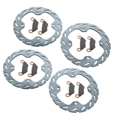 Brake Rotors & Pads fit Polaris Sportsman XP 1000 Touring 2015-2021 Front & Rear