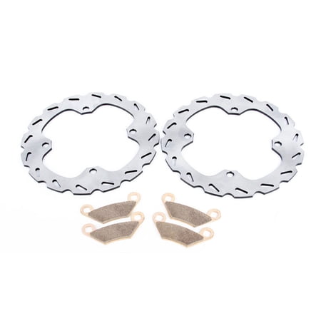 Brake Rotors & Pads fit Polaris Sportsman XP 1000 Tour 15-24, 2026 Front RipTide