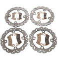 thumbnail image 1 of Brake Rotors & Pads for Polaris General XP 1000 Ult 2023-26 Front & Rear RipTide, 1 of 6