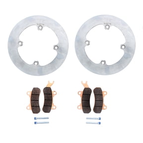 Brake Rotors and Brake Pads fit Can-Am Commander 1000 2021 2022 Rear MudRat