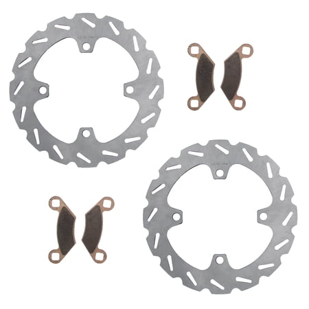 Brake Rotors and Pads for Polaris Ace 500 2017 - 2019 Rear RipTide Brake Discs