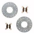 thumbnail image 1 of Brake Rotors and Brake Pads for Polaris Trail Boss 330 2010 - 2013 Front Brakes, 1 of 6