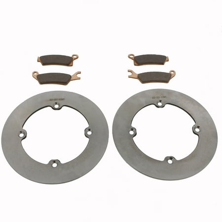 Brake Rotors and Pads fit Can-Am Outlander 1000 XMR 2013 - 2022 Front MudRat