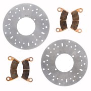 2008 polaris ranger xp 700 xp700 front brake rotors disc & brake pads