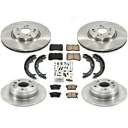 Brake Rotors for Acura TL 3.2L With Manual Transmission 04-08 w Brembo Calipers
